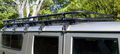 Custom Roof Racks on Adventure Accessories Aluminum Roof Rack