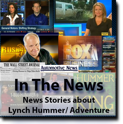 Lynch Hummer and Adventure Accessories in the news Lynch Hummer and Adventure Accessories in the news